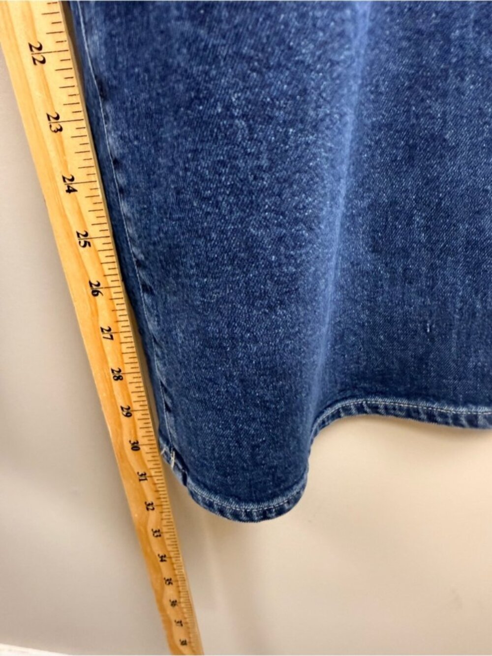 DL1961 Hepburn vintage wide leg jeans in Eve 27 - Picture 12 of 12